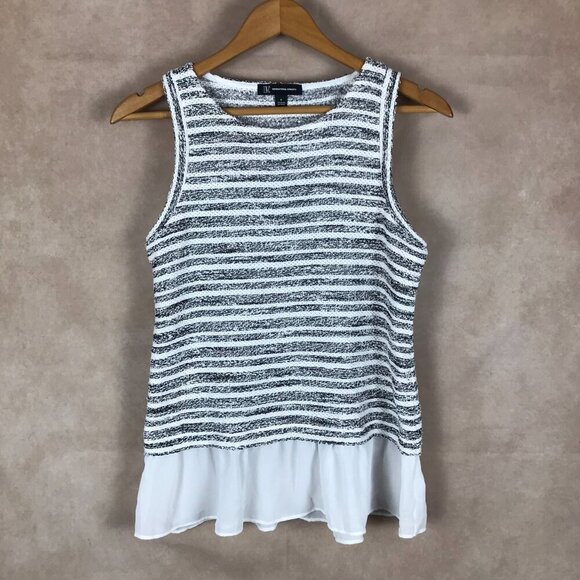 INC Sleeveless Boucle Layered Look Tank Top NEW SMALL - Picture 3 of 8